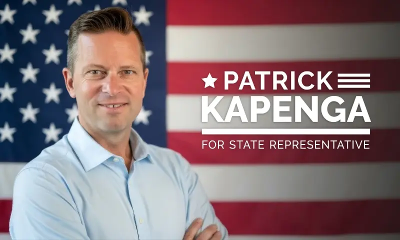Patrick launches his campaign website