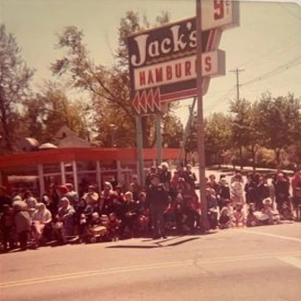 Jack's Hamburgs family restaurant in the 1960s, started by Patrick Kapenga's great-grandfather